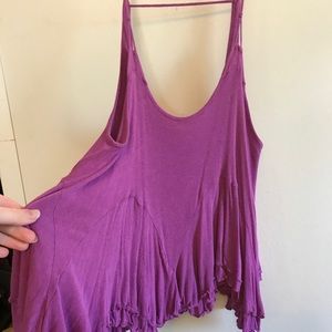 Free people lilac shirt